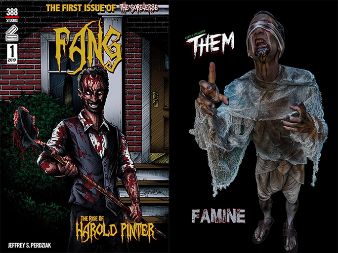 Harold on a Comic Cover and Famine from THEM 
